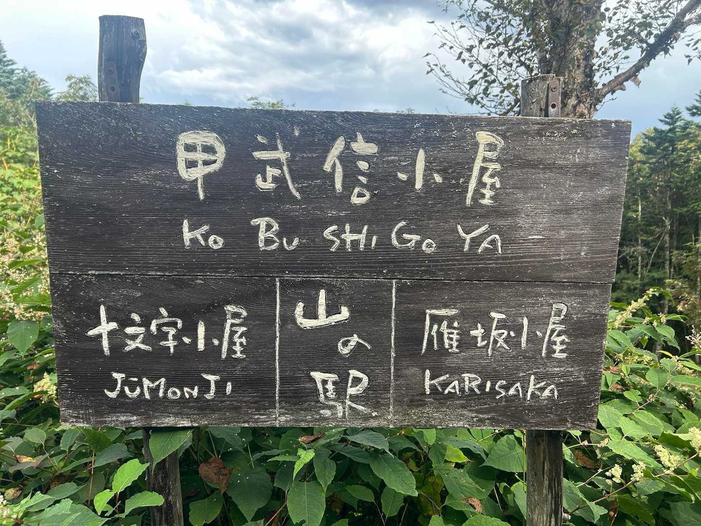 甲武信ヶ岳 周回コースの写真