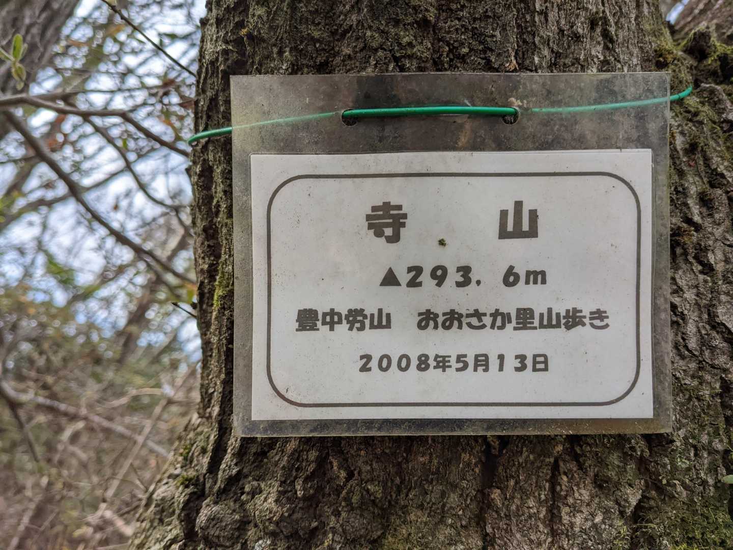 寺山登頂▲ちょっぴり道が過酷だったので写真全然ありません〜。