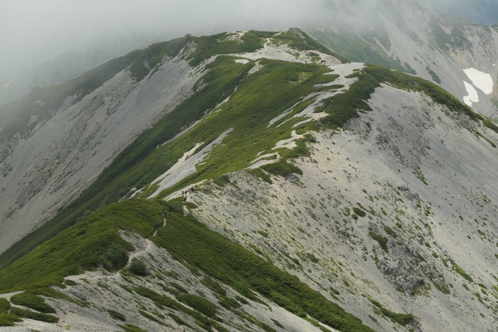 針ノ木岳登山口-針ノ木峠-蓮華岳 往復コースの写真
