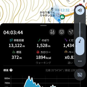ここからさらに急斜面なのですが