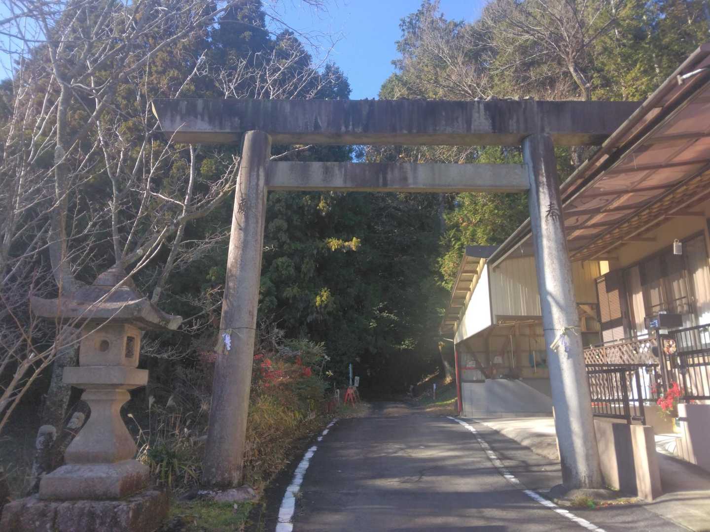 中水野側の登山口‥
先程の‥
藪漕ぎルート降りきって‥
ここから登り返す予定でした‥😅