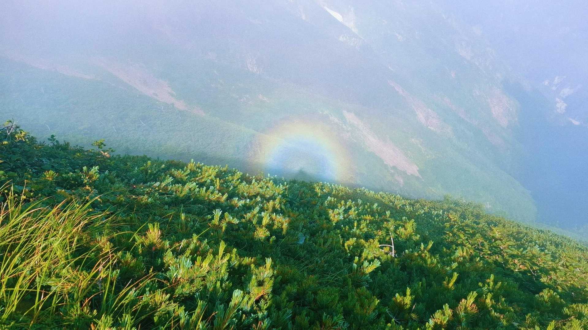 五竜岳 往復コースの写真
