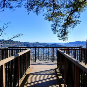 水道山公園の展望スペース