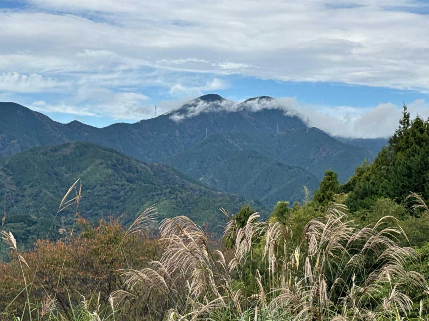 竜爪山見えた〜😃