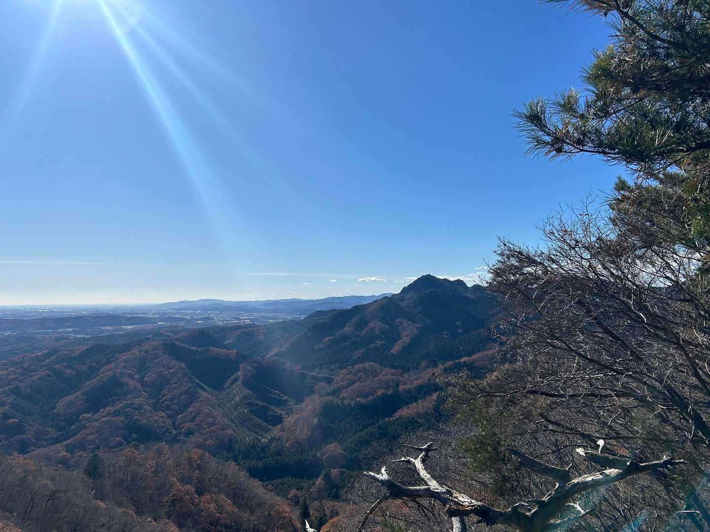 長倉山-鞍掛山-シゲト山-斑根石山-古賀志山 周回コースの写真