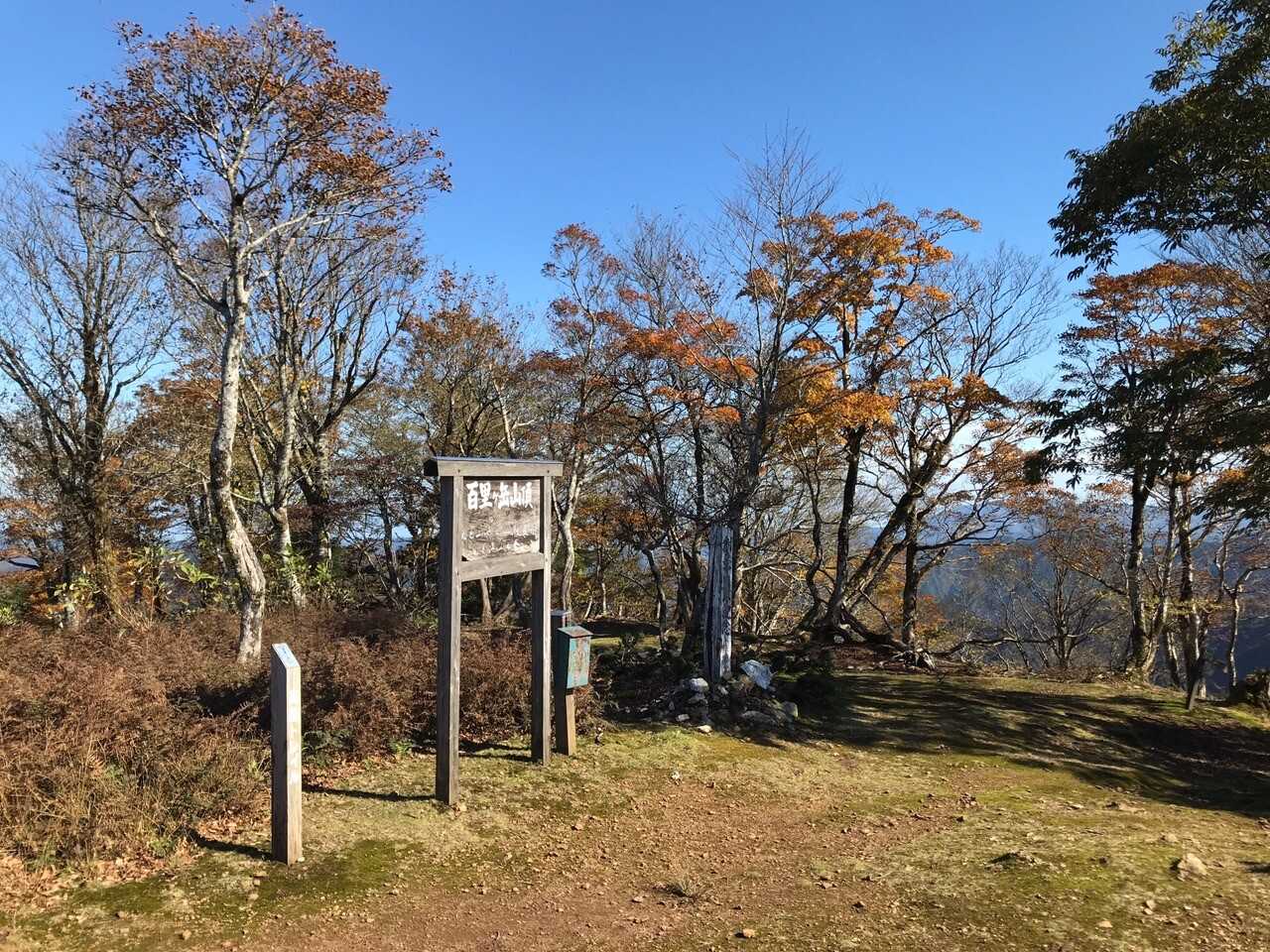 百里ヶ岳の写真