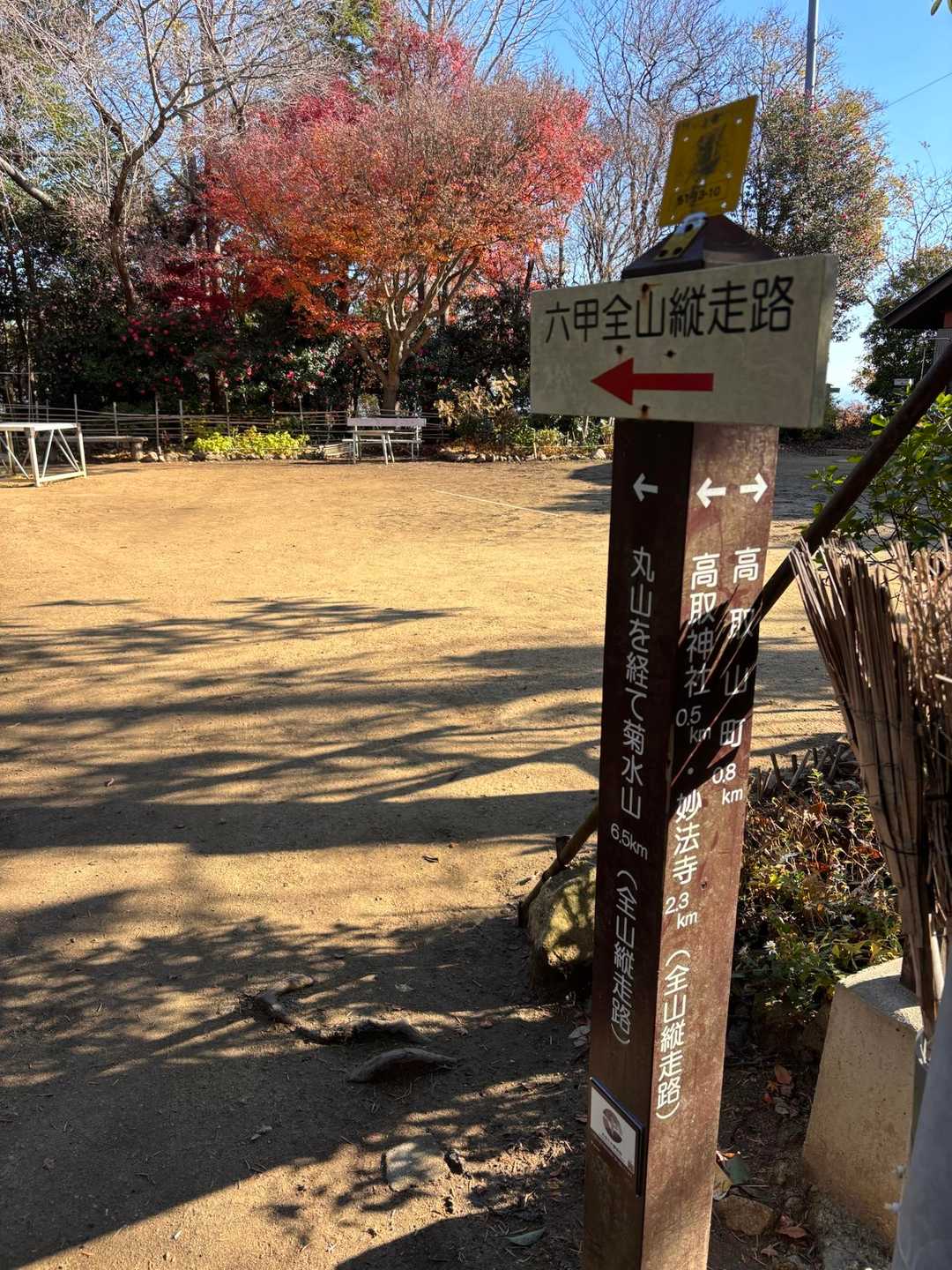 菊水山⛰️は今日は登りません🙅‍♀️