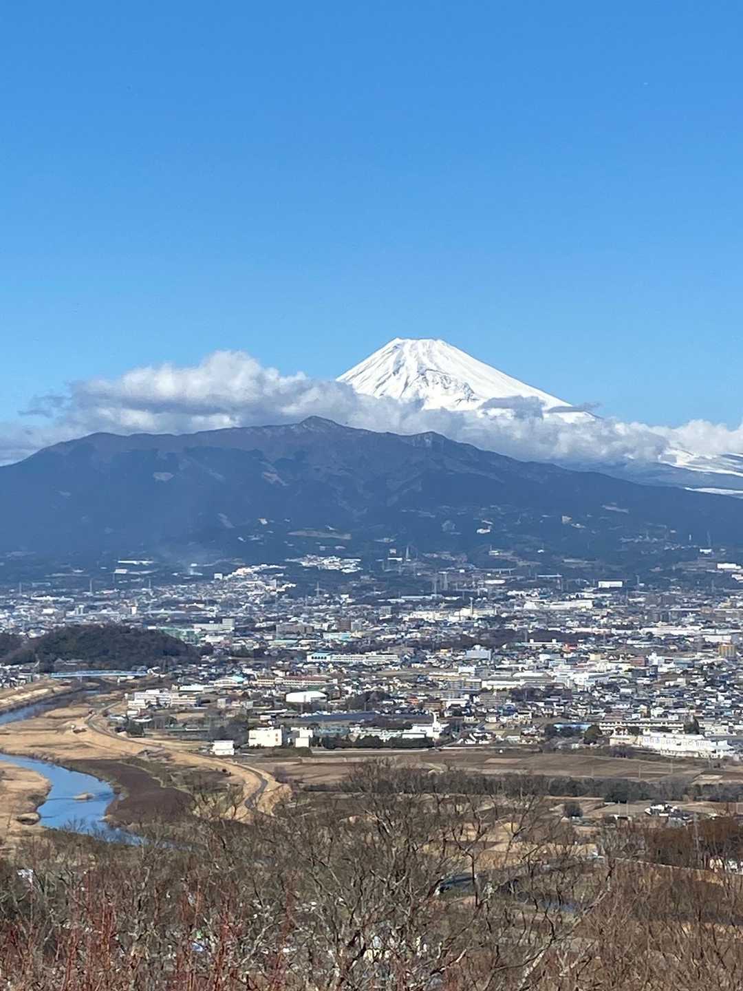 ここからも富士山🗻