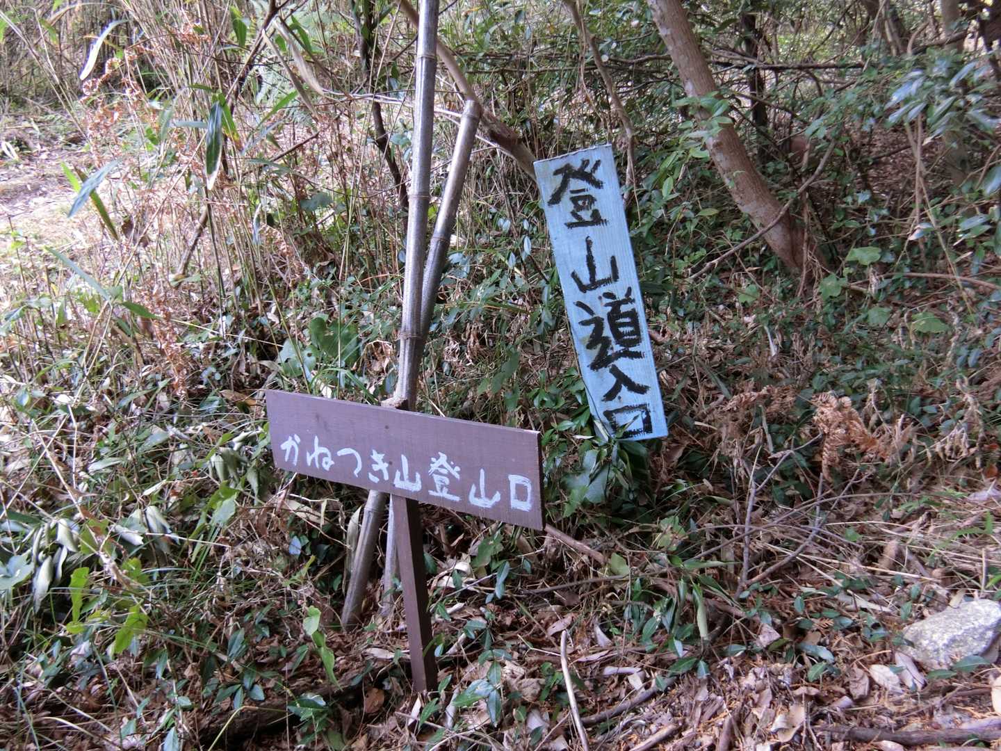 叶岳登山口-叶嶽宮前-鐘撞山-高祖山 周回コースの写真