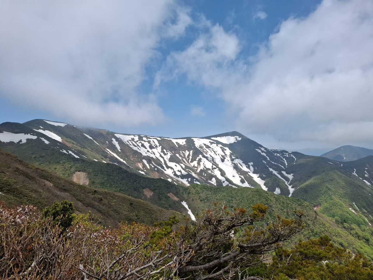 白石女子校小屋跡-不忘山 往復コースの写真