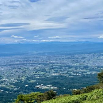 八ヶ岳方面は雲多め☁️