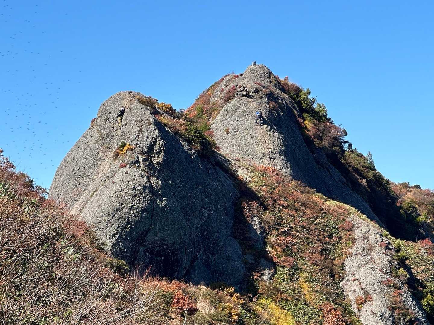 振り返り大日岳⛓️

