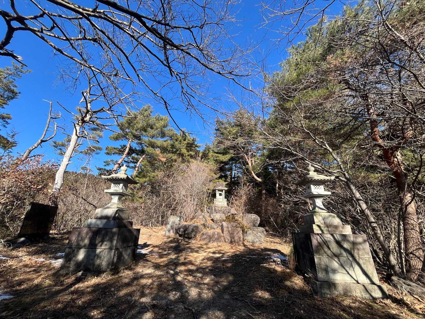 今年の山行始めはも晴天☀️