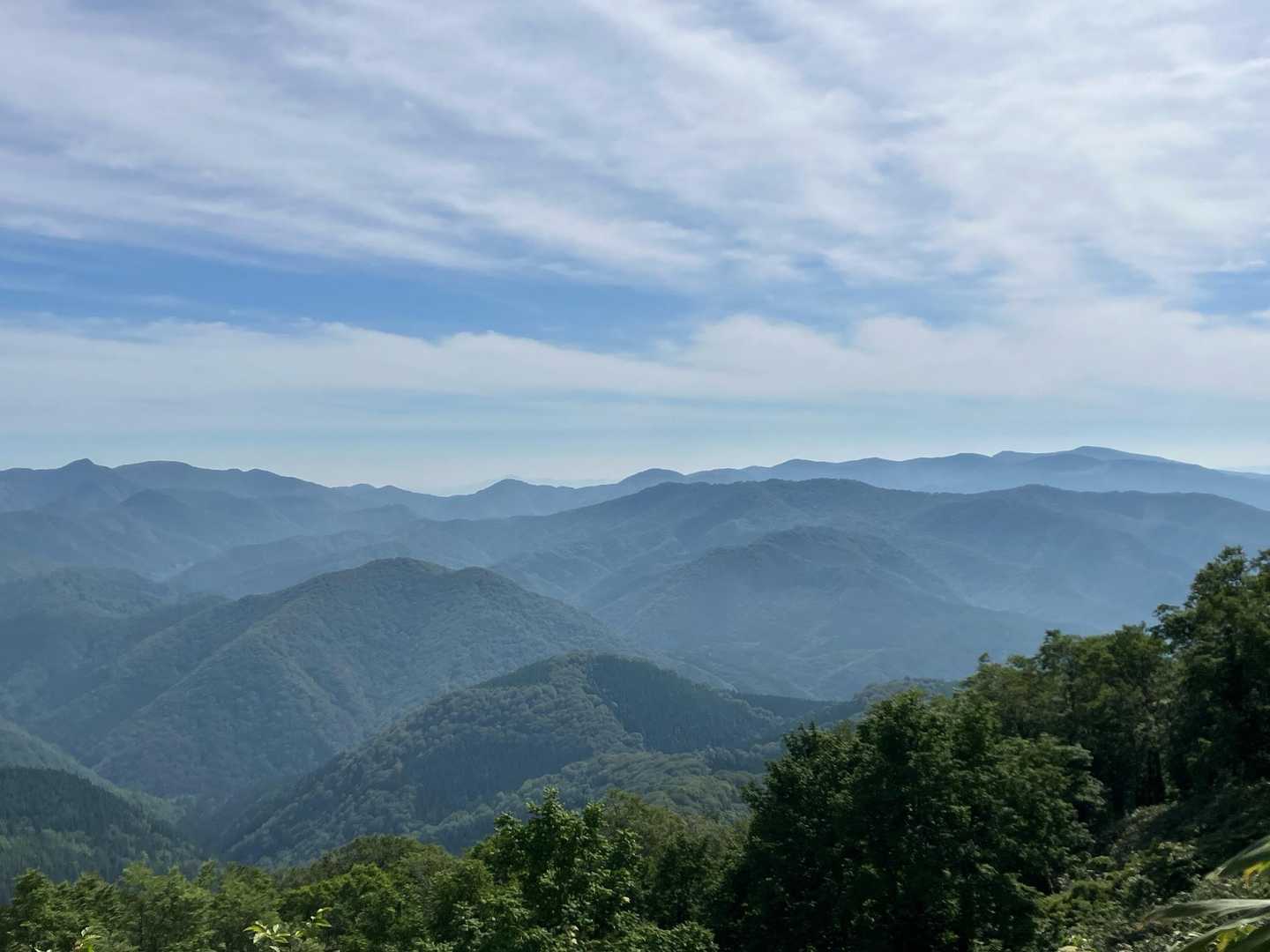 花輪越-三倉山-皮投岳 往復コースの写真