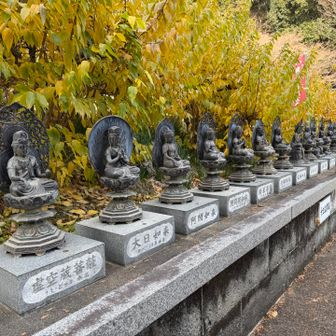 清水寺（せいすいじ）からスタート！写真は十三仏像！
