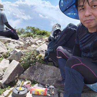 磐梯山1816mで憩う🍜