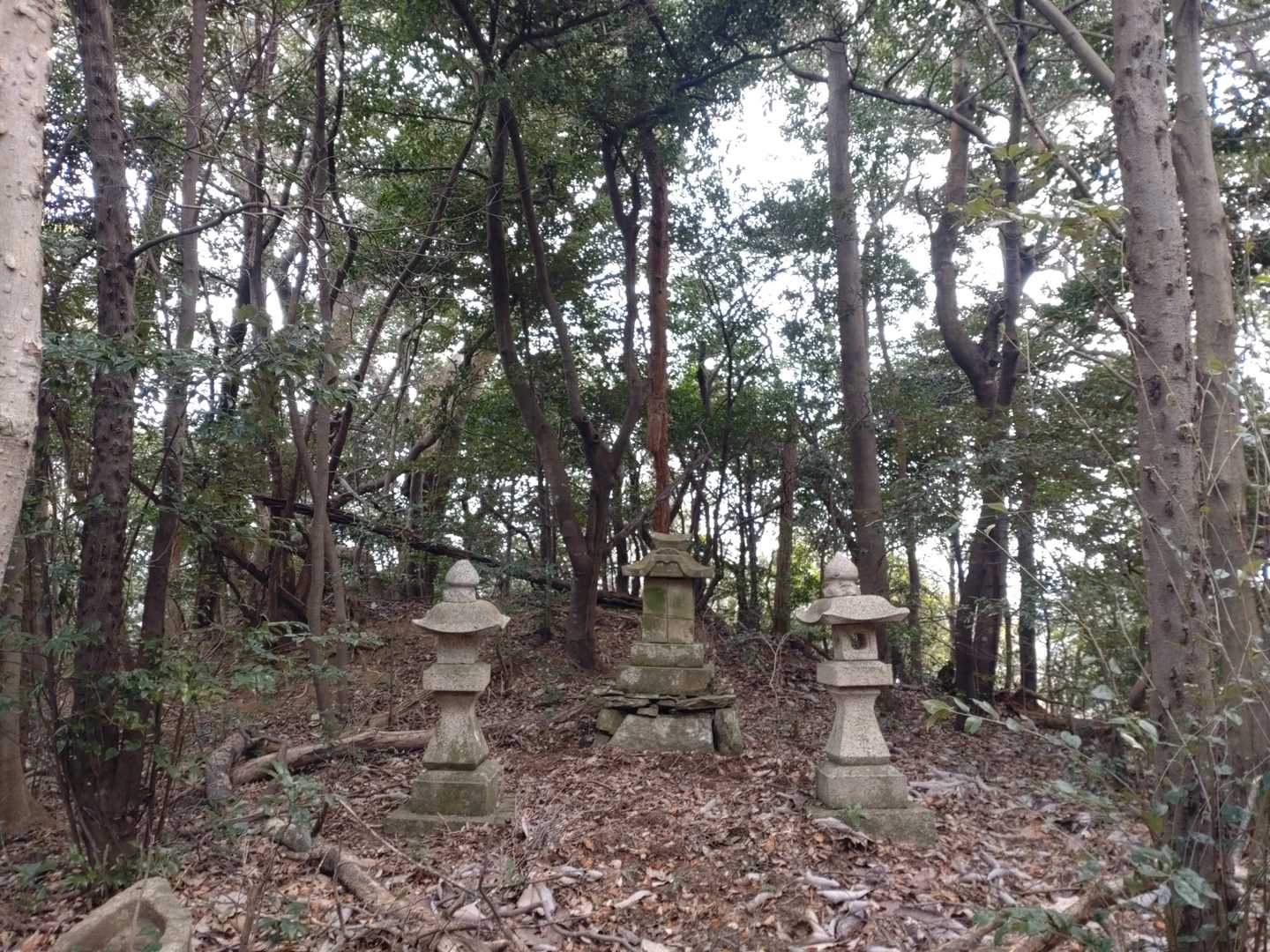 秋葉山山頂。