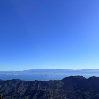 国見岳辺りの山々？