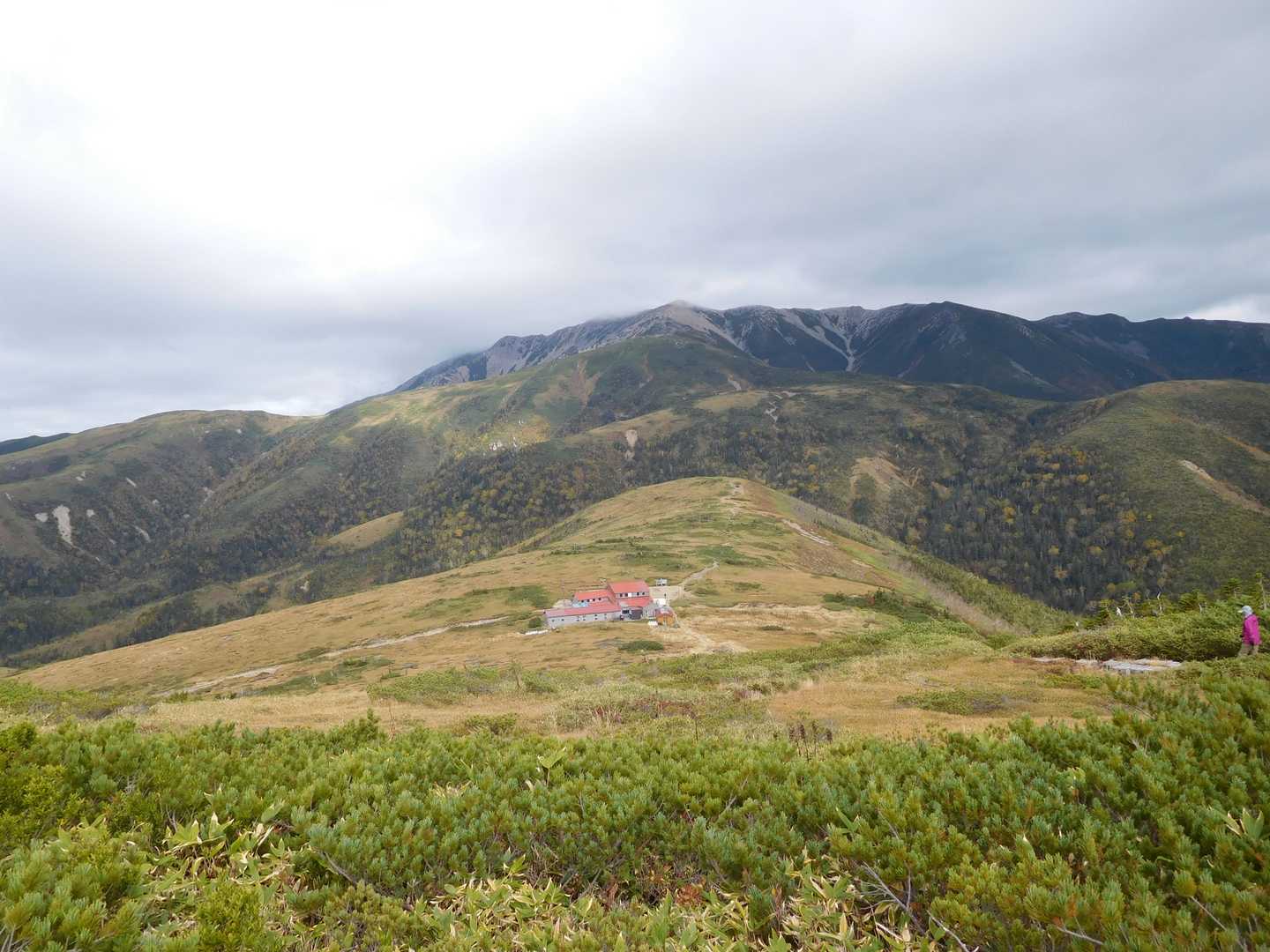 薬師岳登山口-五光岩ベンチ-北ノ俣岳 往復コースの写真
