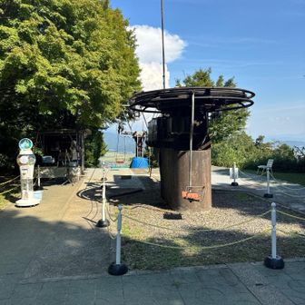 リフトで下山
