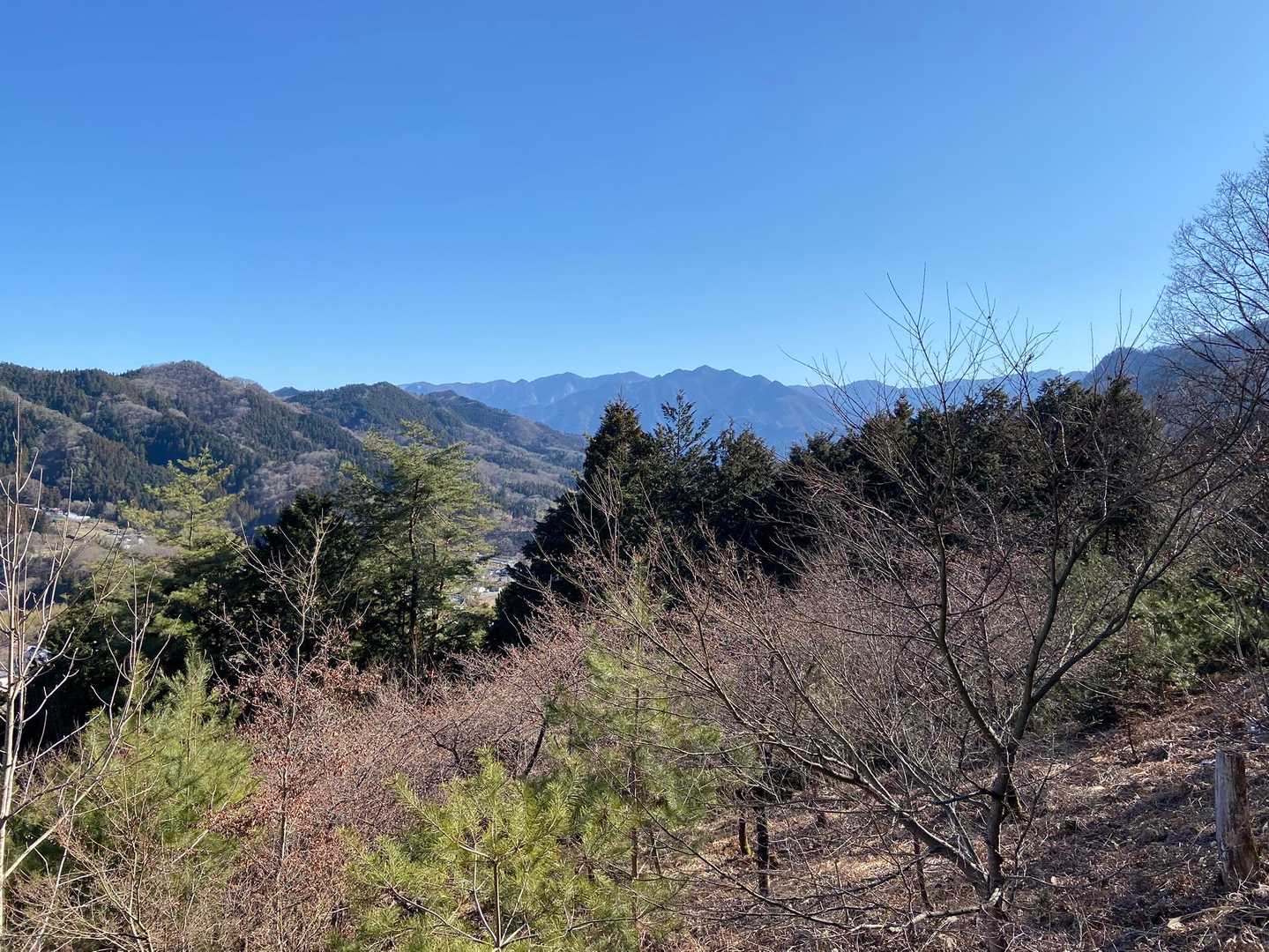 四阿屋山-四阿屋山登山口 縦走コースの写真