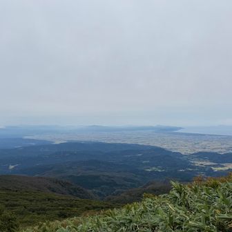 今日は高曇りの天気だけど佐渡まで見えました👀