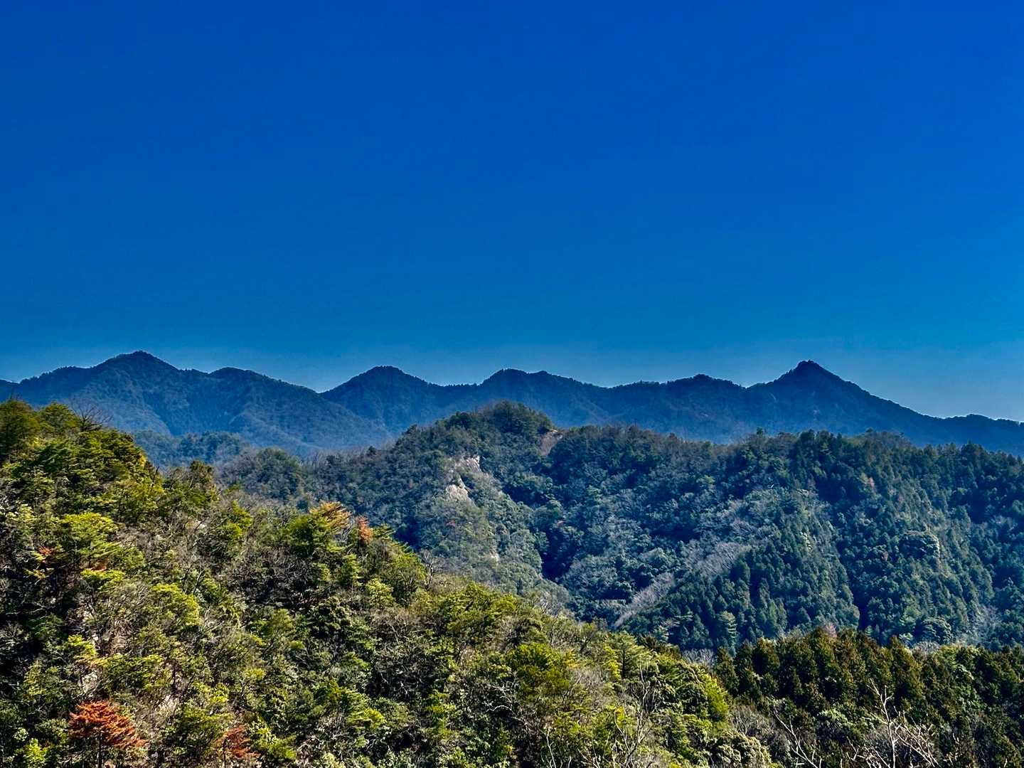 七種山連峰！