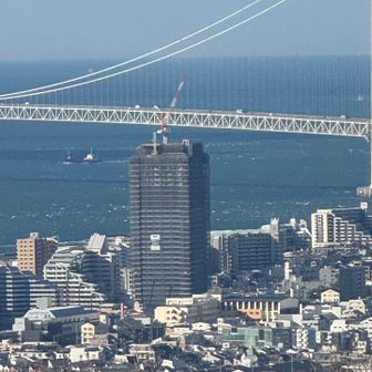 垂水駅前のタワーマンション
もうすぐ完成かな