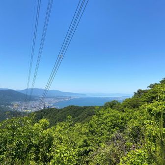 絶景！！緑と琵琶湖と青空のコラボレーションが最高！！
