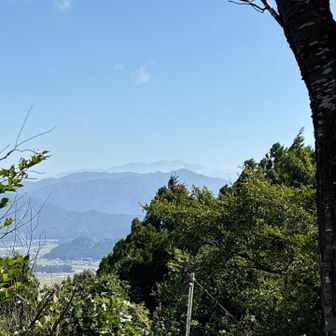 白山見えました♬
風で雲が飛んでったんかな♬