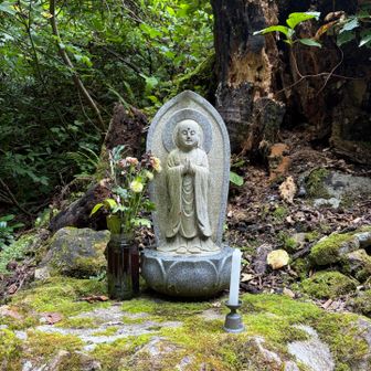 無事に下山できました🙇

行きはスルーした雨飾地蔵様にお参り🙏

本日も、ありがとうございました🙇