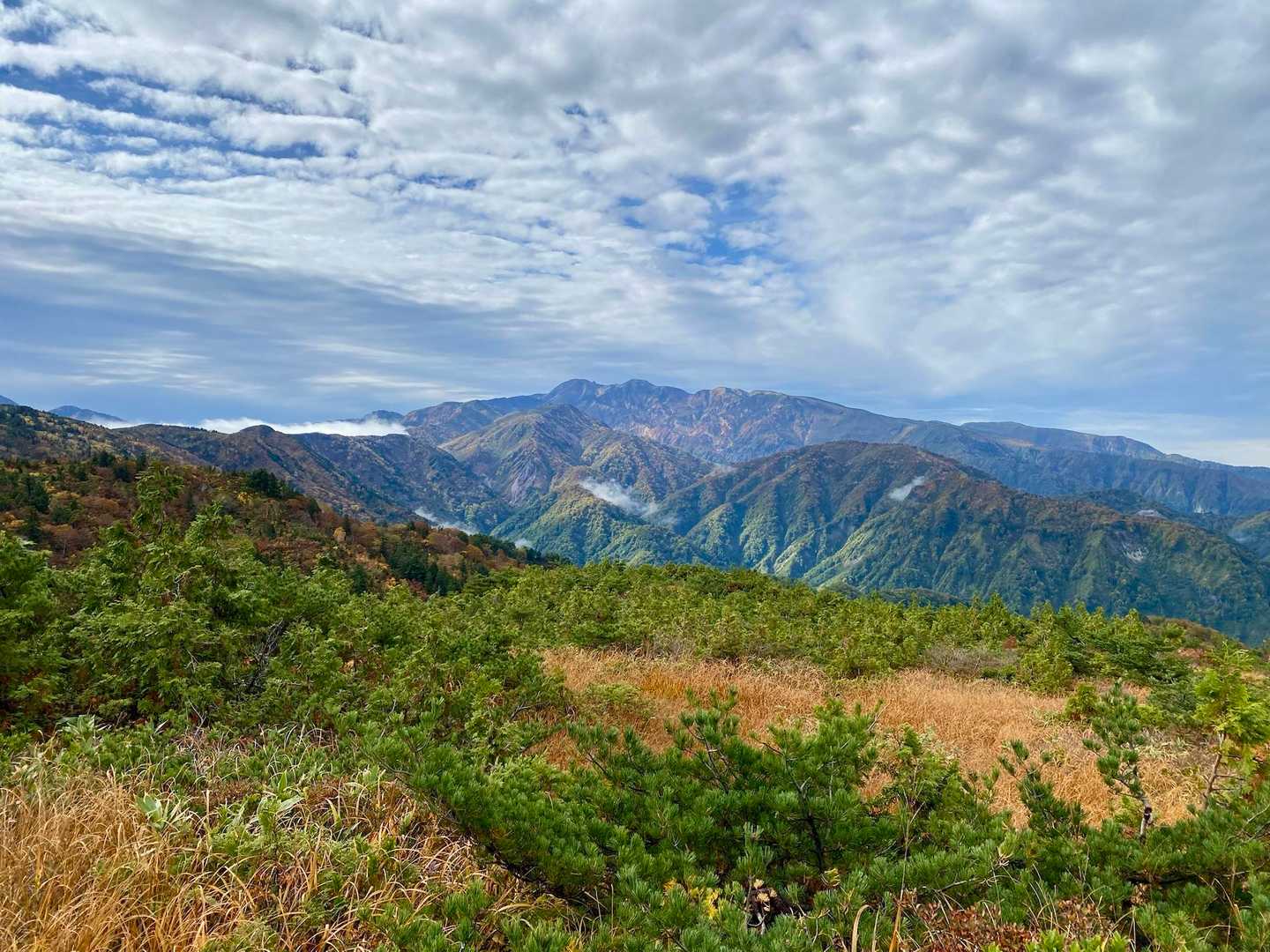 白山が見えるとは思わなかった。