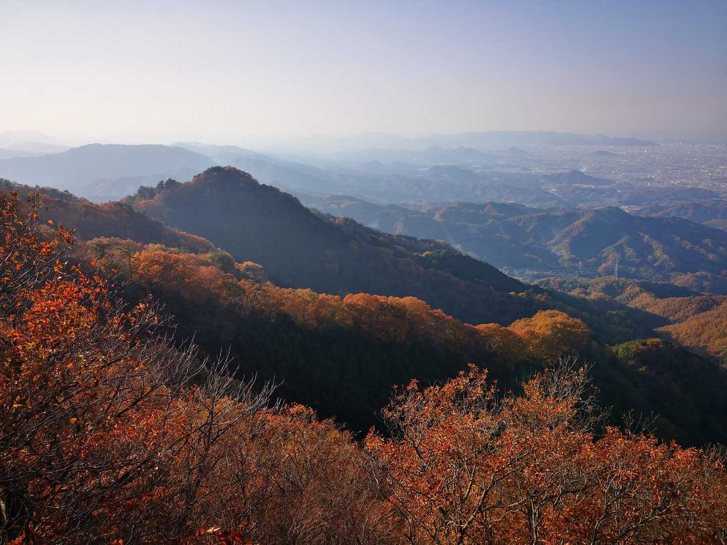 矢筈山・女体山登山口-女体山 (長尾）-矢筈山登山口-矢筈 往復コースの写真