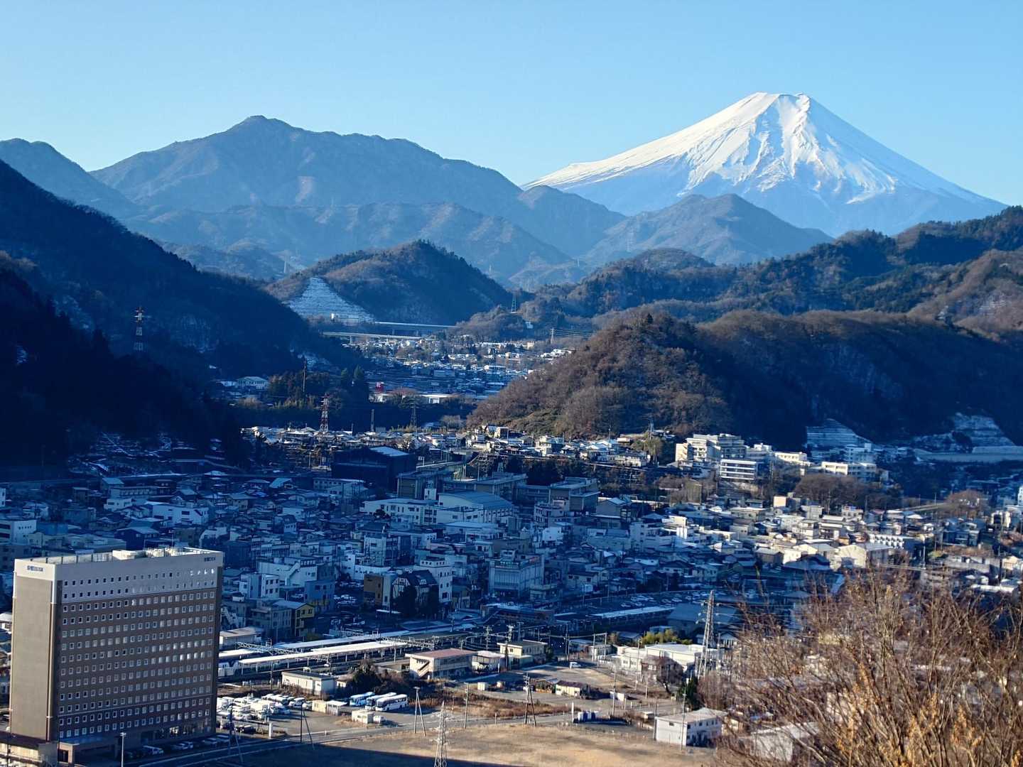 強瀬登山口-岩殿山 往復コースの写真