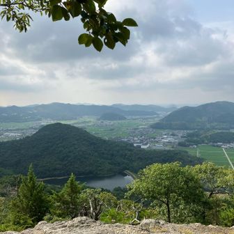 ここは鶴嘴山の少し手前
眺望が良いでしょ？