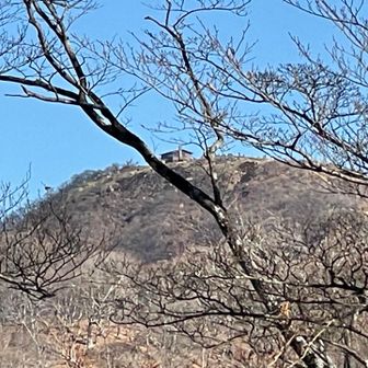塔ノ岳の尊仏山荘が見えた