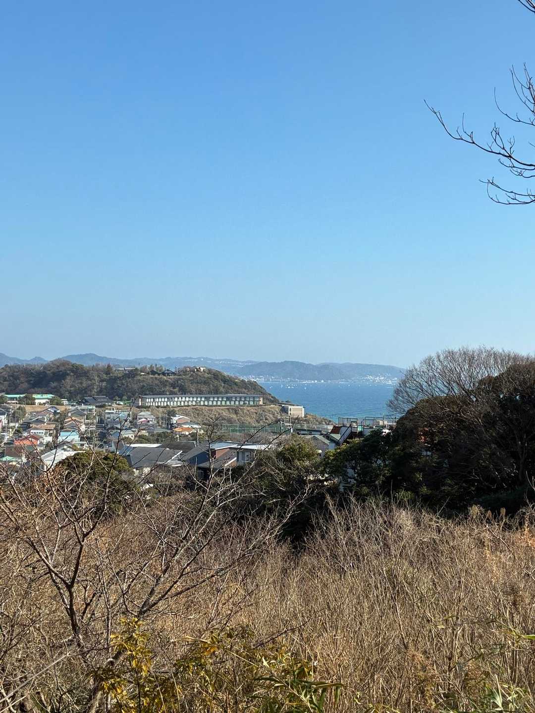 江ノ島電鉄 鎌倉高校前駅-七里ガ浜入口-うさぎ山-御所谷入 縦走コースの写真