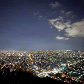 円山頂上からの夜景