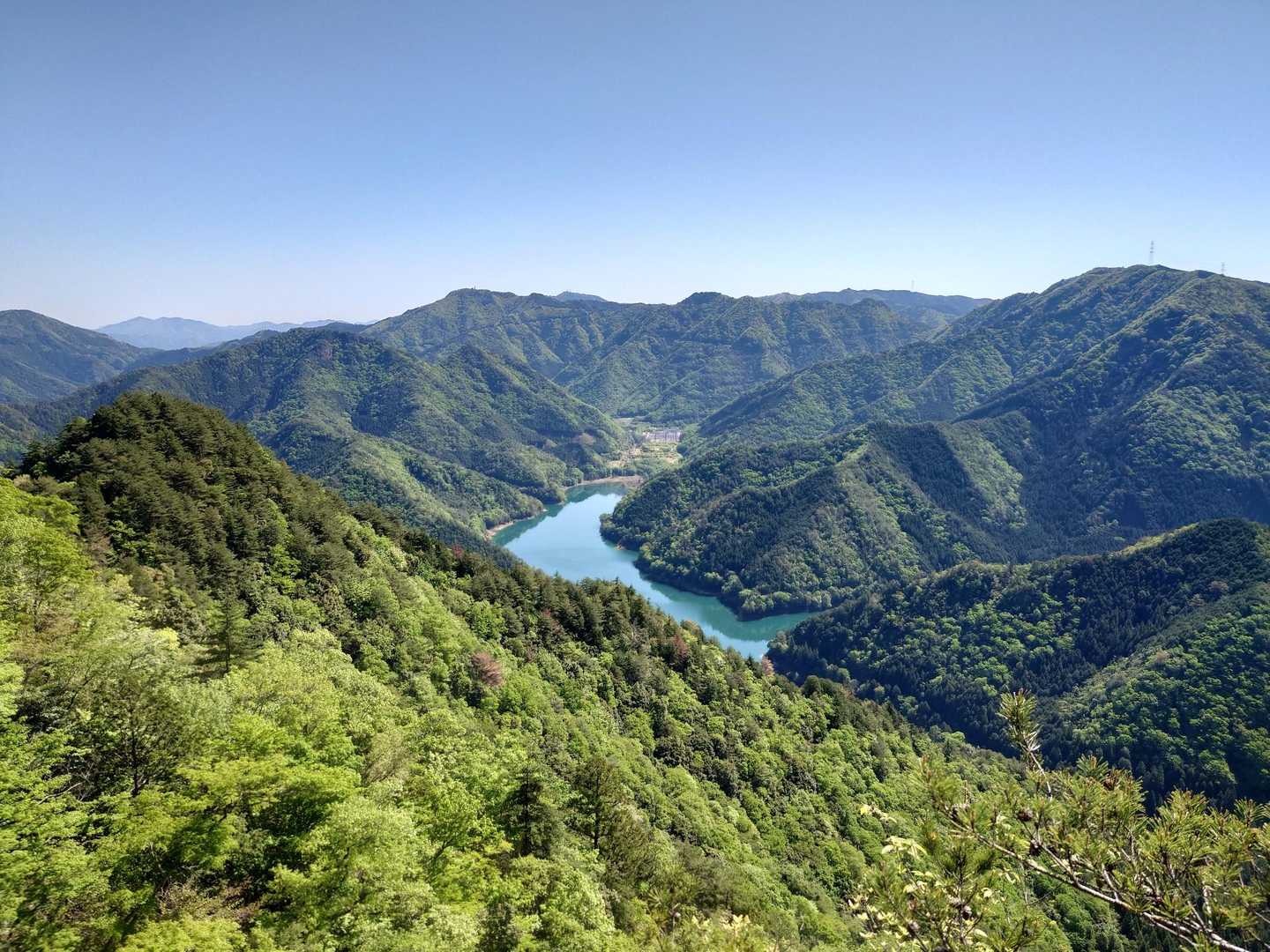行者岳 往復コースの写真