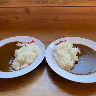 やっぱりカレー🍛半田そうめんにも惹かれたけど、、
