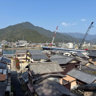 賀田の街に下りて来ました