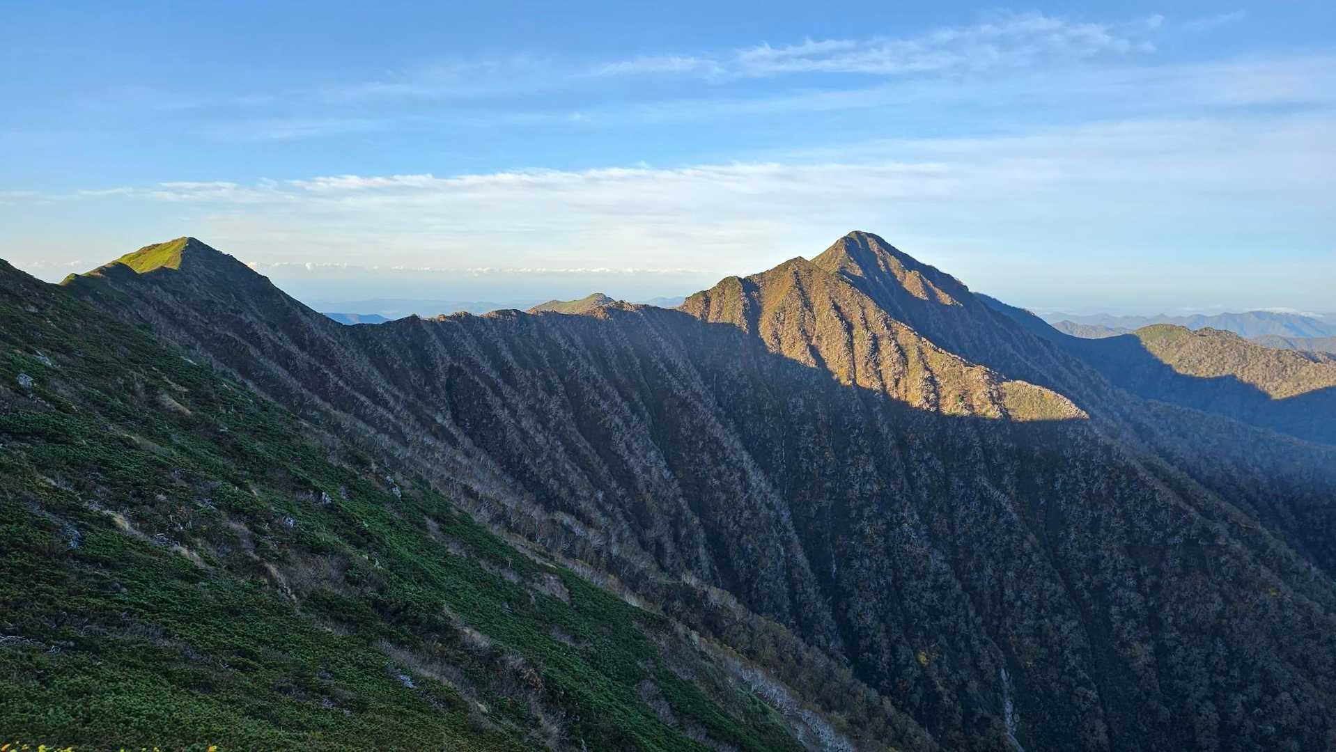 コイカクシュサツナイ岳-ヤオロマップ岳-１８３９峰 往復コースの写真