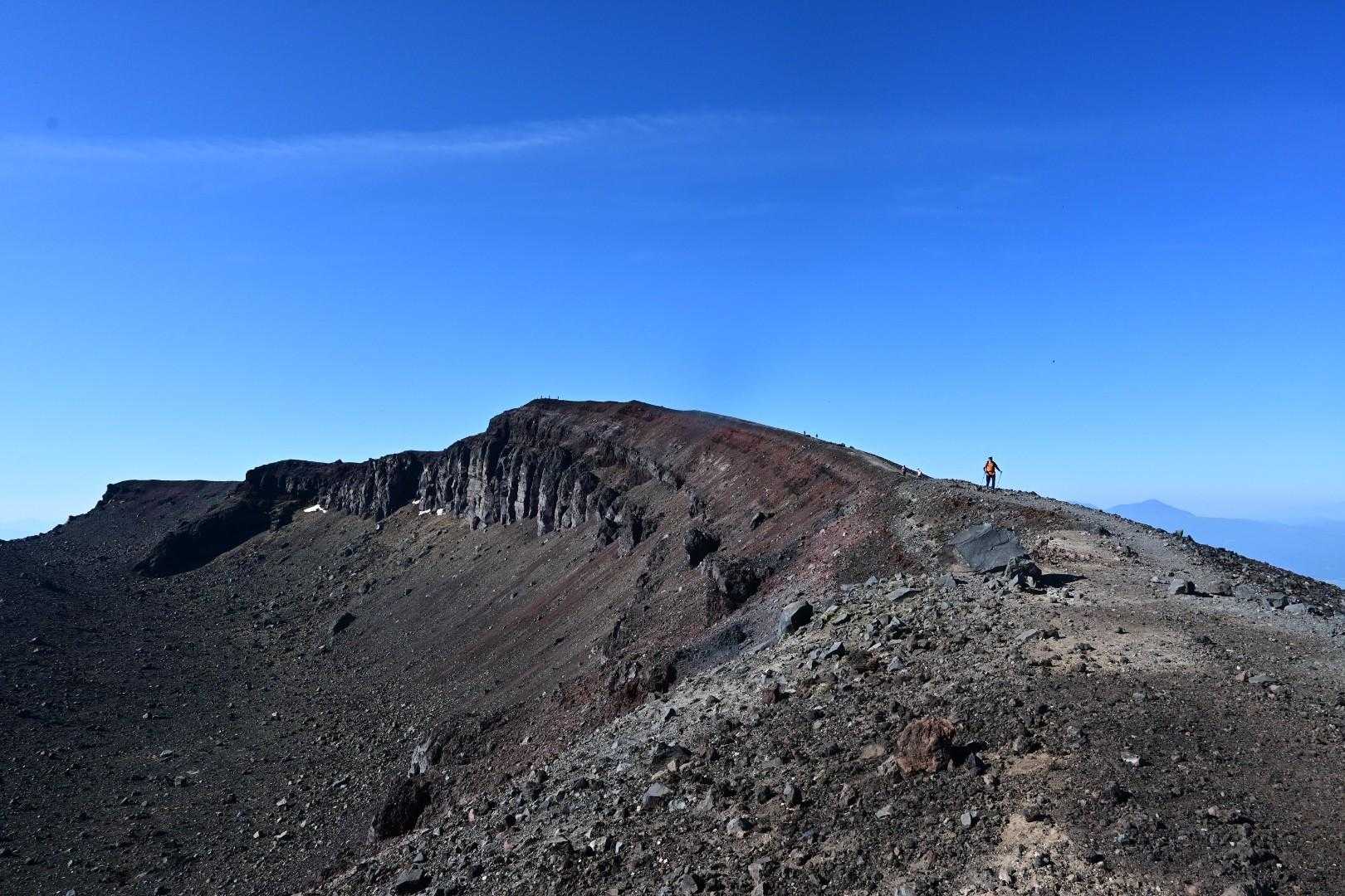 ようやく前掛山へと続くビクトリーロード
前掛山は第二の外輪山