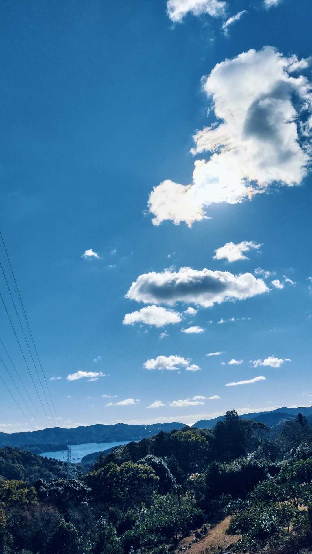 素晴らしい青空