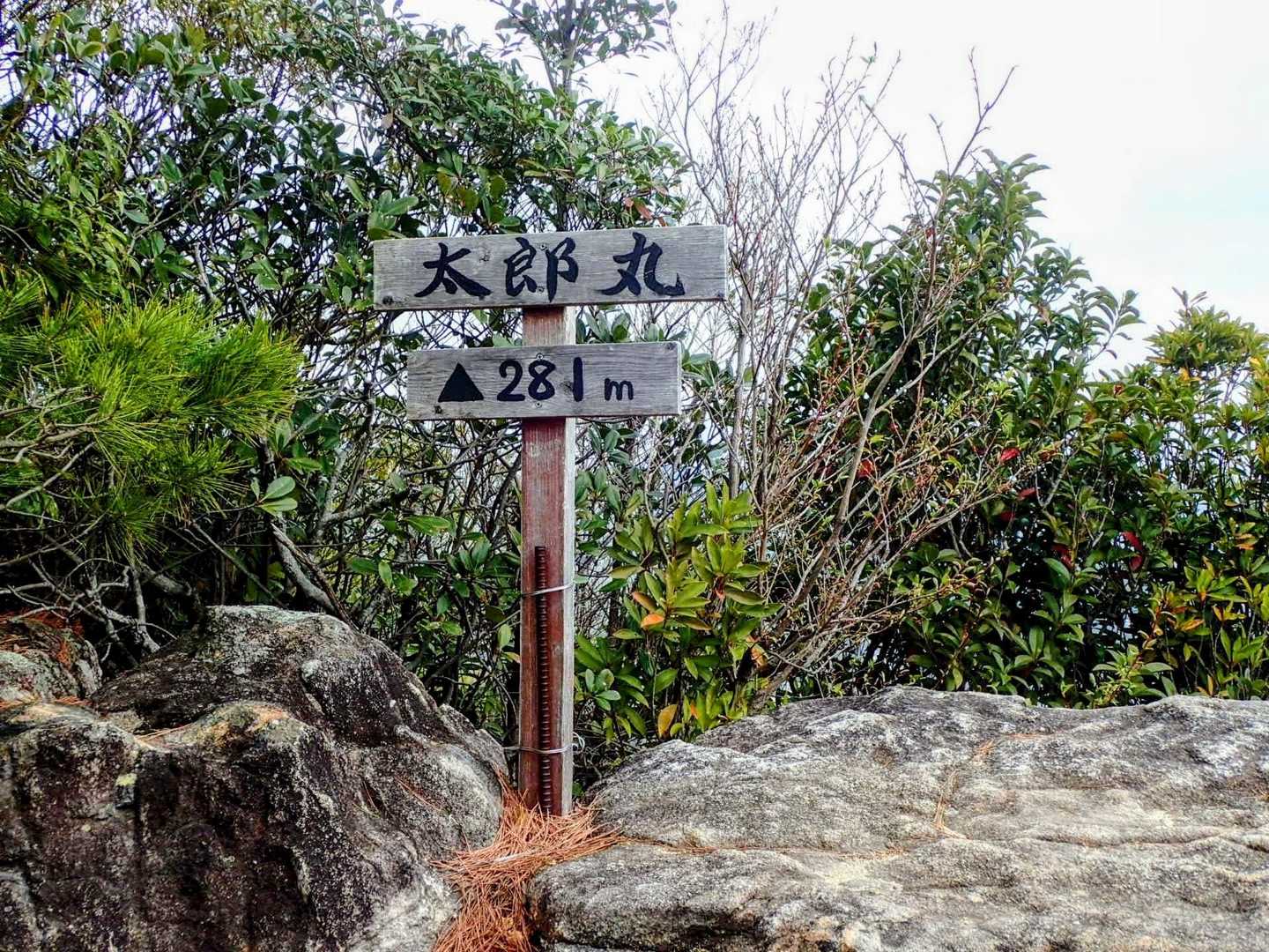 太郎丸山頂