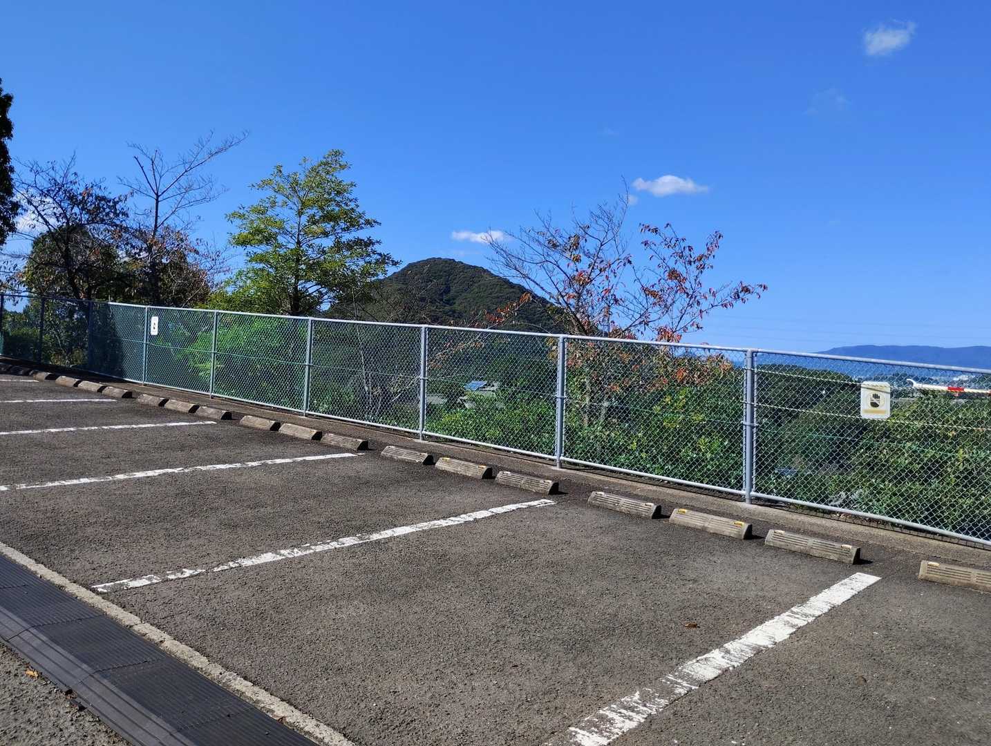 平和公園の🅿️に停めさせていただきました🙏