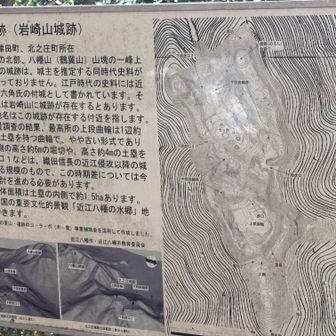 城址概念図など。