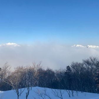 三方崩　奧三方岳　そして白山