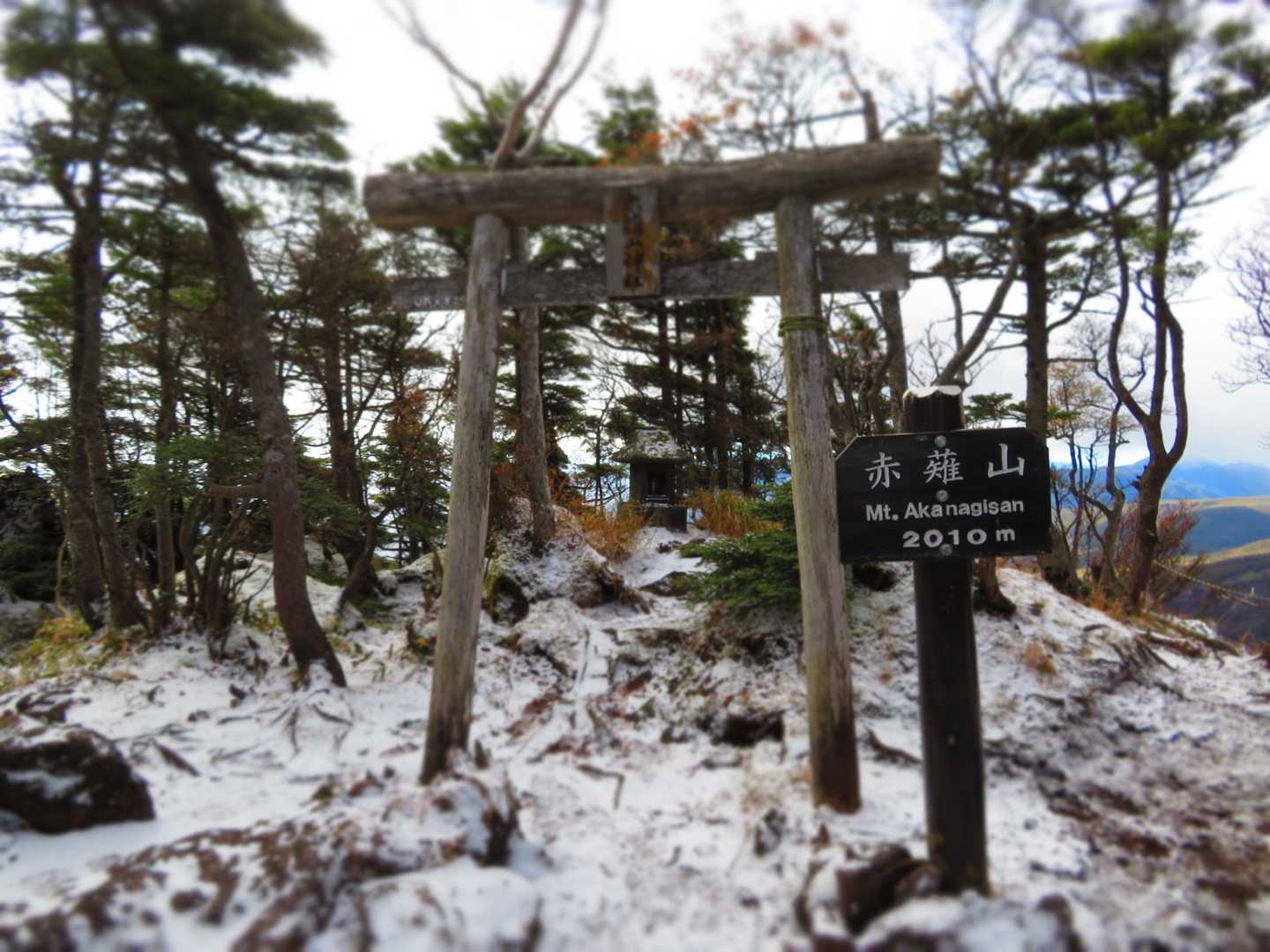 赤薙山到着～