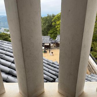 天守から
さんじゅーろーも観える